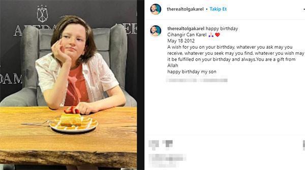 CİHANGİRİN DOĞUM GÜNÜNÜ BÖYLE KUTLADI CİHANGİRİN DOĞUM GÜNÜNÜ BÖYLE KUTLADI