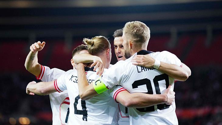 Avusturya-Türkiye maçından kareler