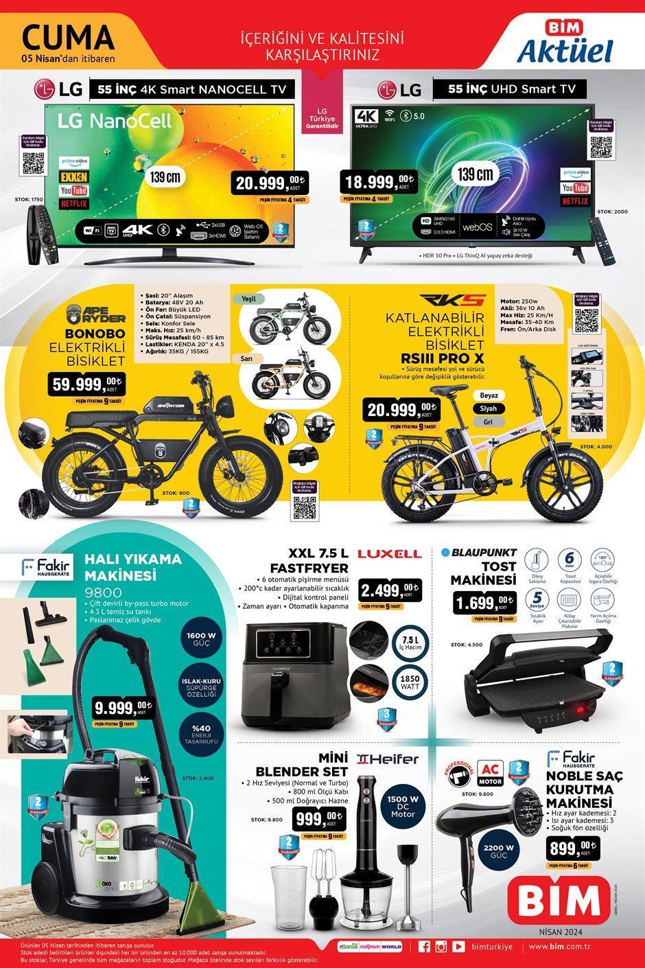 5 NİSAN BİM AKTÜEL KATALOĞU 5 NİSAN BİM AKTÜEL KATALOĞU