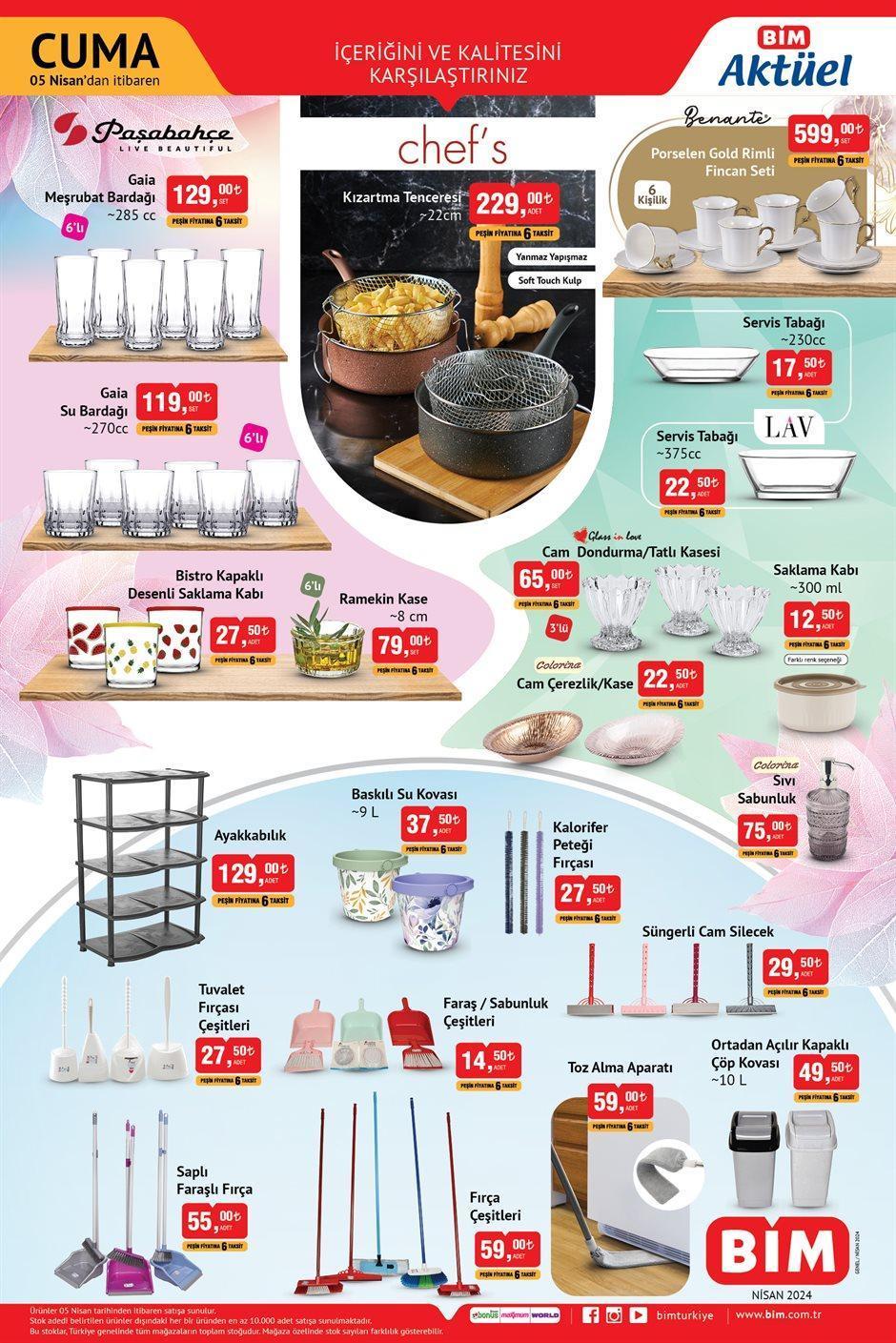 5 NİSAN BİM AKTÜEL KATALOĞU 5 NİSAN BİM AKTÜEL KATALOĞU