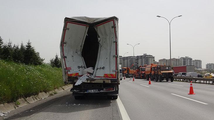 TEM Otoyolunda Zincirleme Kaza! Yol Trafiğe Kapandı - Son Dakika Milliyet