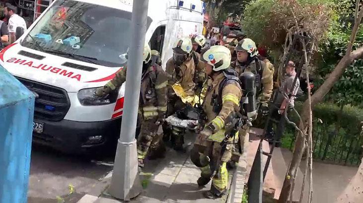 İstanbulda gece kulübünde yangın faciası Bölgeden ilk görüntüler