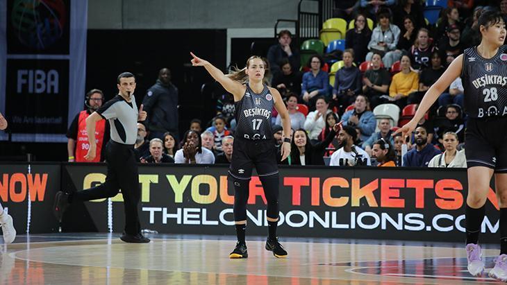 London Lions - Beşiktaş BOA maçından kareler