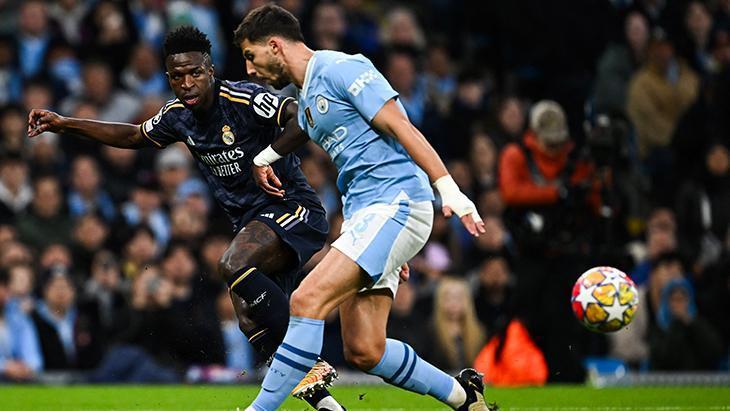 Manchester City - Real Madrid maçından kareler