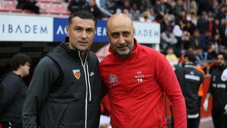 Kayserispor - Fatih Karagümrük maçından kareler