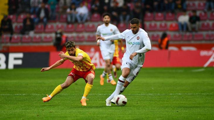 Kayserispor - Fatih Karagümrük maçından kareler