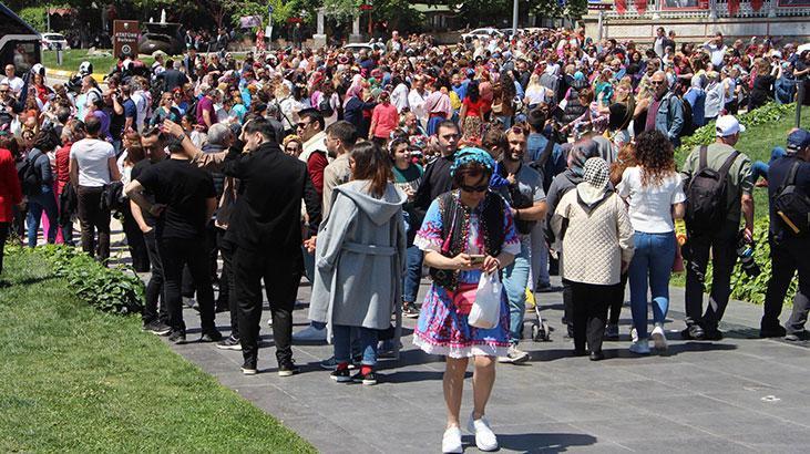 Edirnede Kakava-Hıdrellez coşkusu Binlerce kişi akın etti