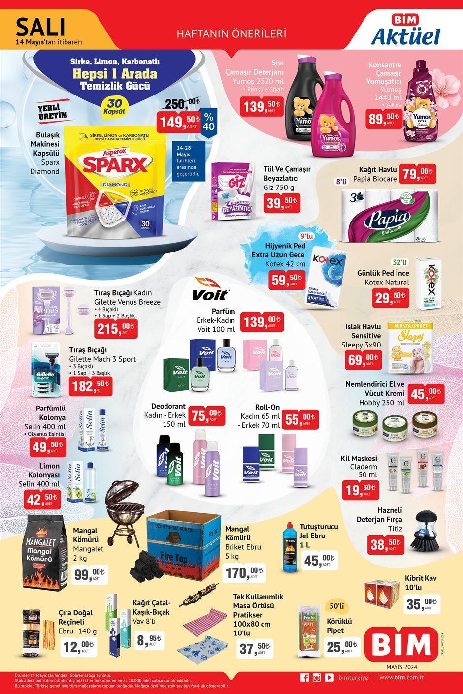 BUGÜN SATIŞTA BİM 10 MAYIS CUMA KATALOĞU | BİM 10 Mayıs Cuma aktüel ürünler kataloğunda hangi ürünler var Anneler Gününe özel hediye seçenekleri...
