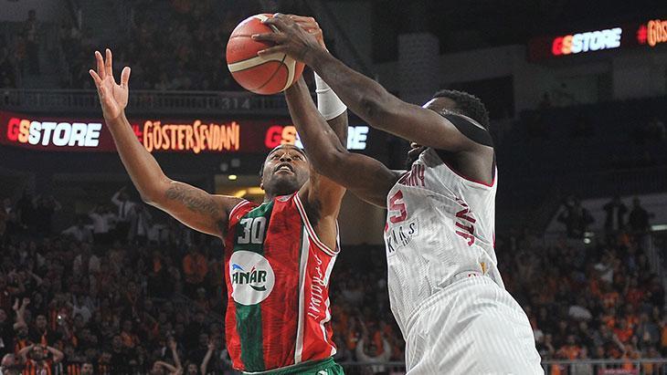 Galatasaray Ekmas - Pınar Karşıyaka maçından kareler