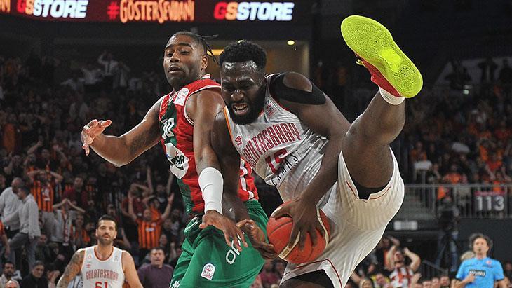 Galatasaray Ekmas - Pınar Karşıyaka maçından kareler