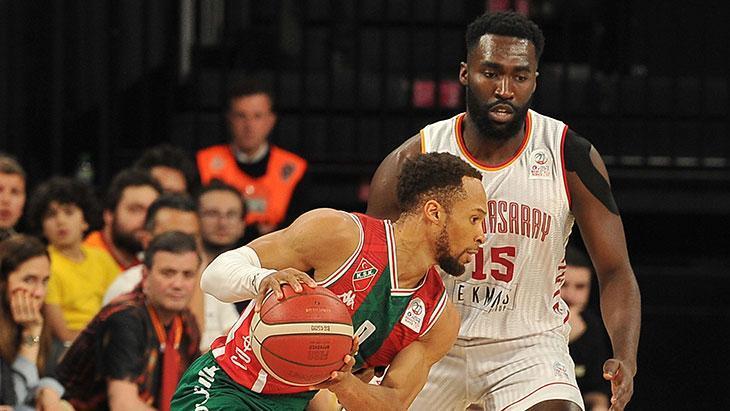 Galatasaray Ekmas - Pınar Karşıyaka maçından kareler