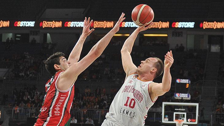 Galatasaray Ekmas - Pınar Karşıyaka maçından kareler