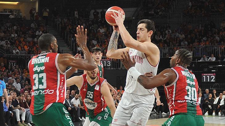 Galatasaray Ekmas - Pınar Karşıyaka maçından kareler
