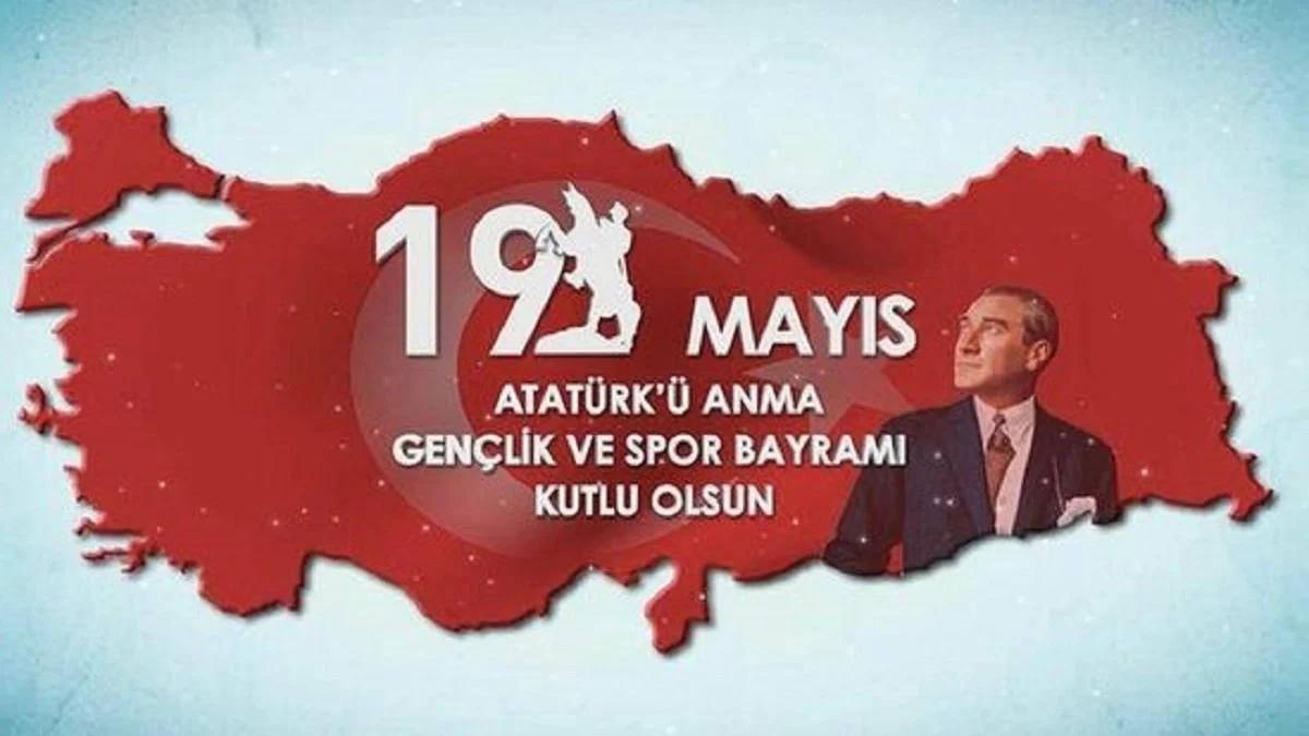 19 MAYIS RESİMLİ MESAJLAR ✨ 19 Mayıs mesaj ve sözleri 2024 📃 19 MAYIS Ataürkü Anma, Gençlik ve Spor Bayramı mesajları uzun, kısa, en farklı ve anlamlı mesajlar ile sözler...