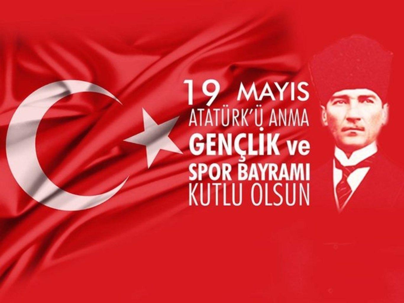 19 MAYIS RESİMLİ MESAJLAR ✨ 19 Mayıs mesaj ve sözleri 2024 📃 19 MAYIS Ataürkü Anma, Gençlik ve Spor Bayramı mesajları uzun, kısa, en farklı ve anlamlı mesajlar ile sözler...