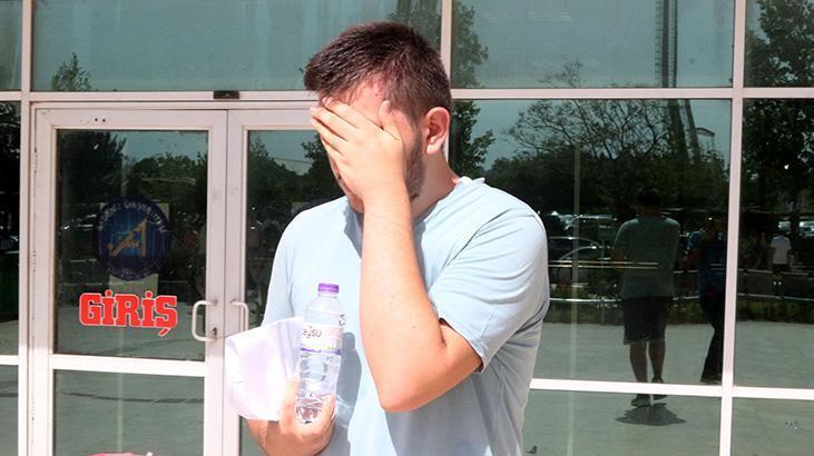 GEÇ KALDIĞINI GÖRÜNCE, YÜZÜNÜ KAPATIP UZAKLAŞTI