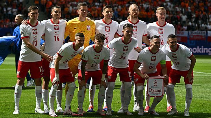 Polonya - Hollanda maçından kareler