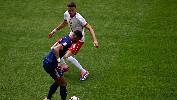 Polonya - Hollanda maçından kareler