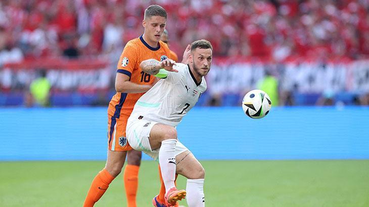 Hollanda - Avusturya maçından kareler