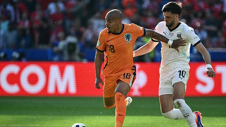 Hollanda - Avusturya maçından kareler