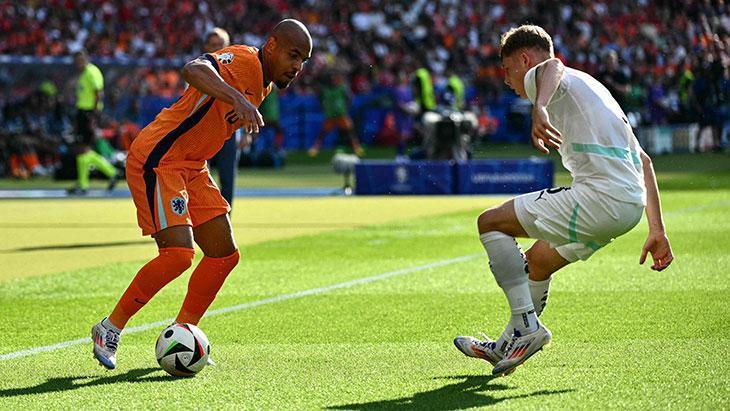 Hollanda - Avusturya maçından kareler