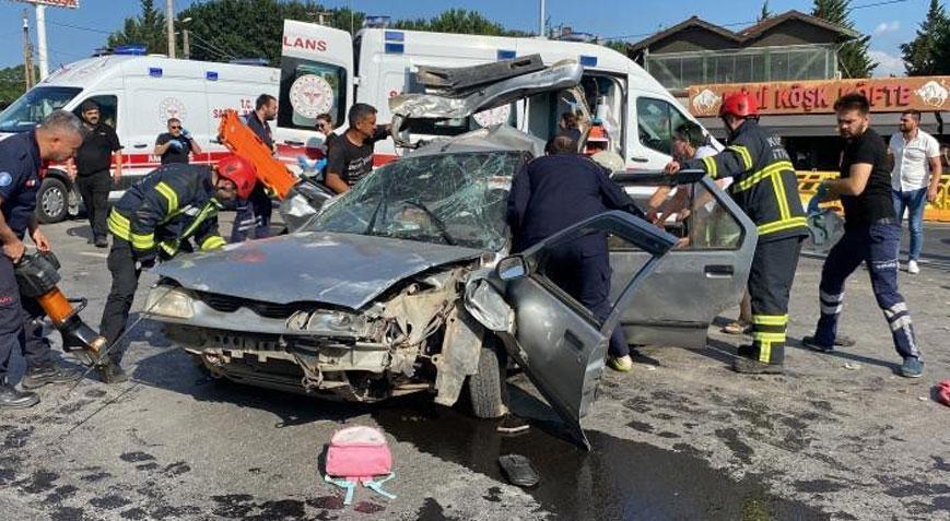 Kocaelide korkunç kaza 2 kardeş öldü, anne ağır yaralı