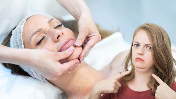 Gıdıya veda ettiren balık yüzü tüyosu Çene çizgisi 10 saniyede ortaya çıkıyor