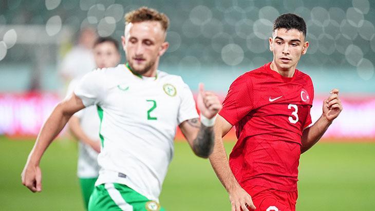 Türkiye - İrlanda Cumhuriyeti maçından kareler