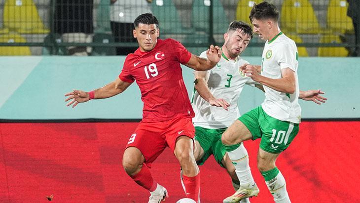 Türkiye - İrlanda Cumhuriyeti maçından kareler