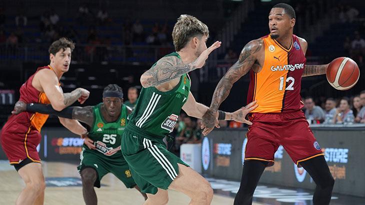 Galatasaray - Panathinaikos maçından kareler