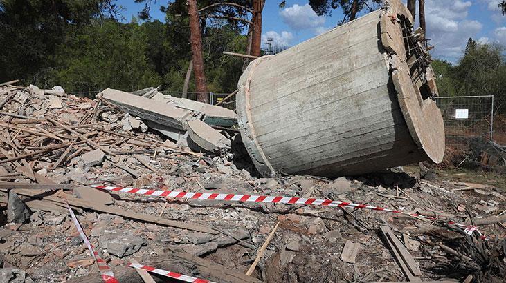 Burası İsrail Enkaz kareleri gün ağarınca ortaya çıktı