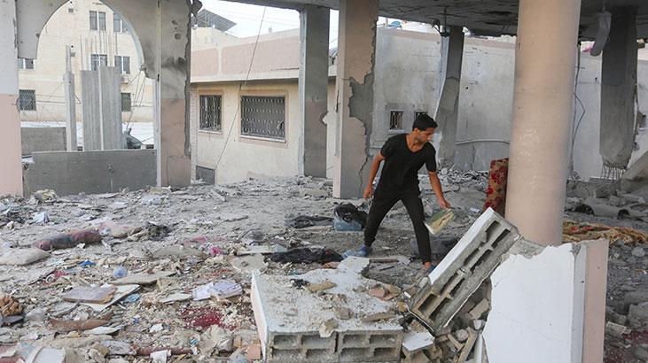 İsrail, Gazzede bir camiyi hedef aldı Ölü ve yaralılar var