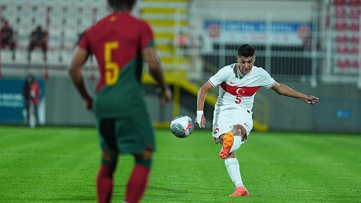 Türkiye U20 - Portekiz U20 maçından kareler