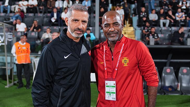 Türkiye U20 - Portekiz U20 maçından kareler