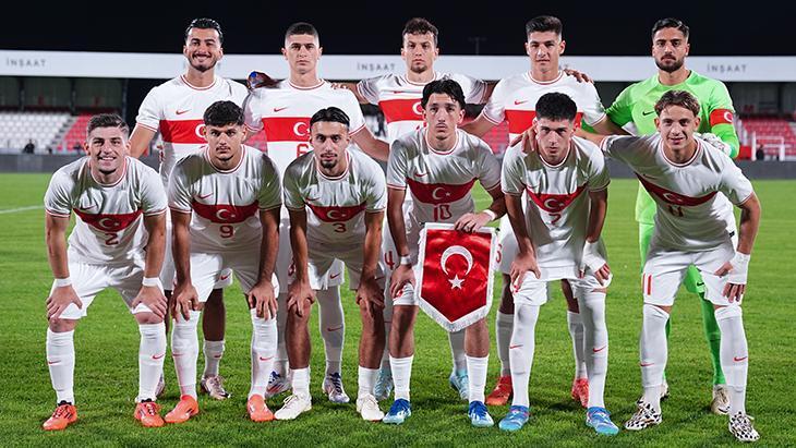 Türkiye U20 - Portekiz U20 maçından kareler