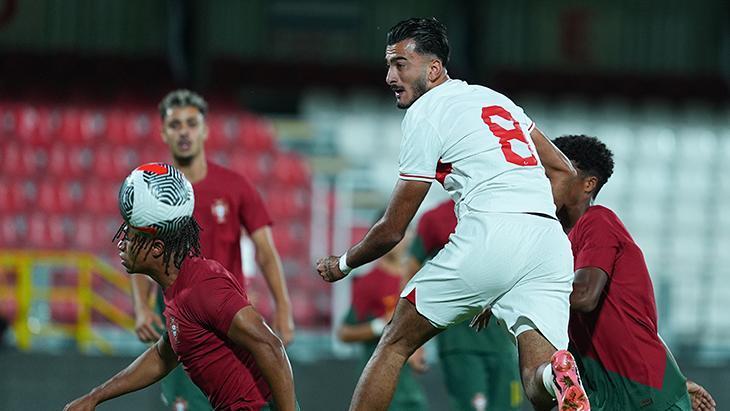 Türkiye U20 - Portekiz U20 maçından kareler
