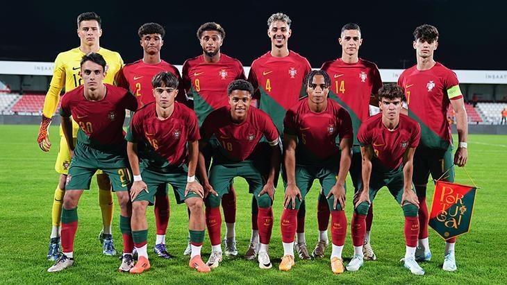 Türkiye U20 - Portekiz U20 maçından kareler