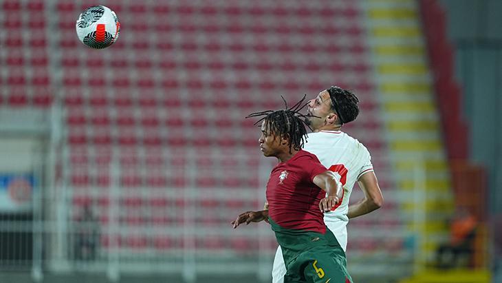 Türkiye U20 - Portekiz U20 maçından kareler