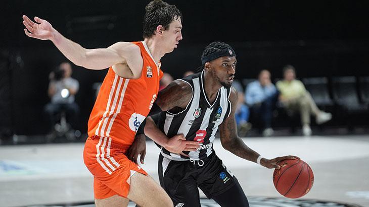 Beşiktaş Fibabanka - ratiopharm Ulm maçından kareler
