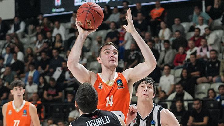 Beşiktaş Fibabanka - ratiopharm Ulm maçından kareler