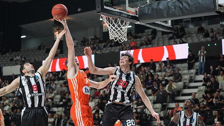 Beşiktaş Fibabanka - ratiopharm Ulm maçından kareler