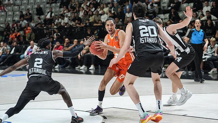 Beşiktaş Fibabanka - ratiopharm Ulm maçından kareler