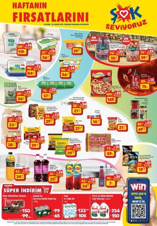 BUGÜNKÜ ŞOK AKTÜEL İNDİRİM KATALOĞU: 30 Ekim - 5 Kasım 2024 bu hafta Çarşamba ŞOK market kataloğu indirimli ürün fiyatları BUGÜNKÜ ŞOK AKTÜEL İNDİRİM KATALOĞU: 30 Ekim - 5 Kasım 2024 bu hafta Çarşamba ŞOK market kataloğu indirimli ürün fiyatları