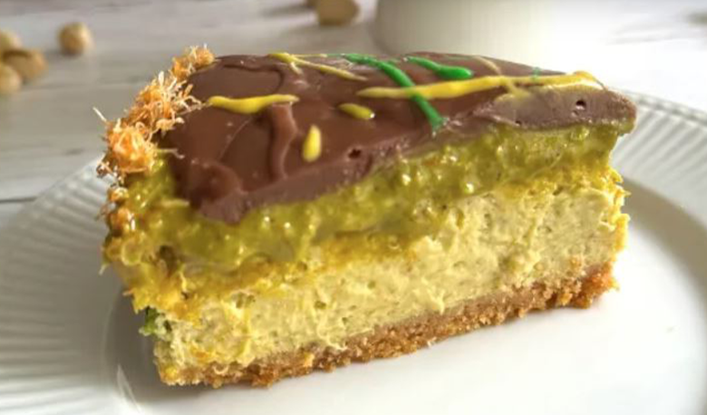 Dubai Çikolatalı Cheesecake Yapılışı: