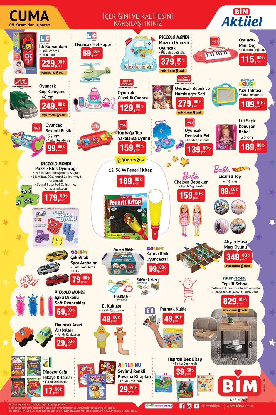 8 KASIM CUMA BİM AKTÜEL İNDİRİMLERİ 8 KASIM CUMA BİM AKTÜEL İNDİRİMLERİ