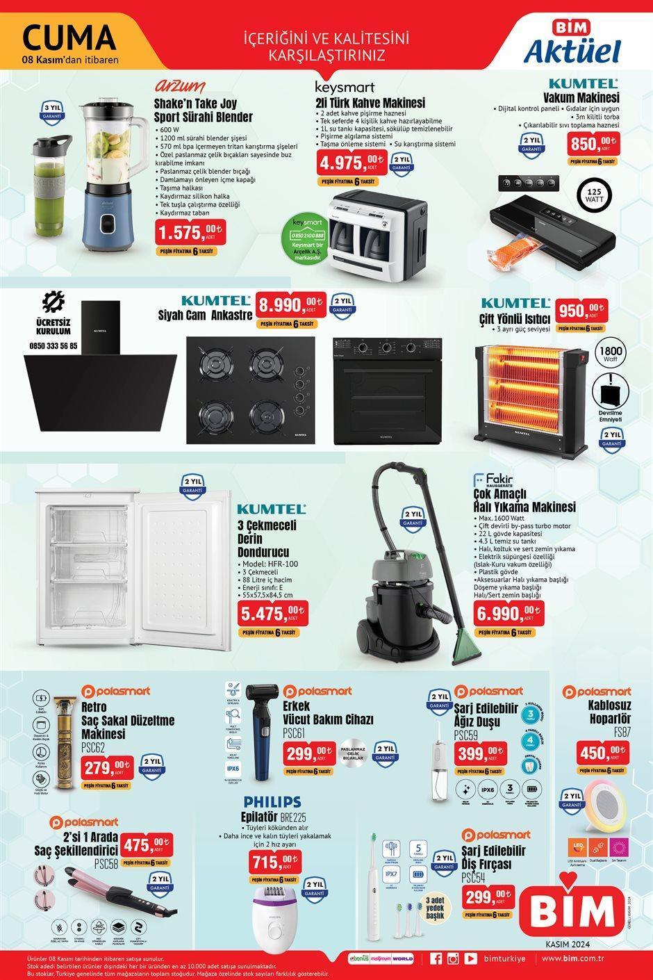8 KASIM CUMA BİM AKTÜEL İNDİRİMLERİ 8 KASIM CUMA BİM AKTÜEL İNDİRİMLERİ