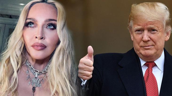 Madonna'dan Donald Trump zaferi sonrası küfürlü paylaşım! Deliye döndü