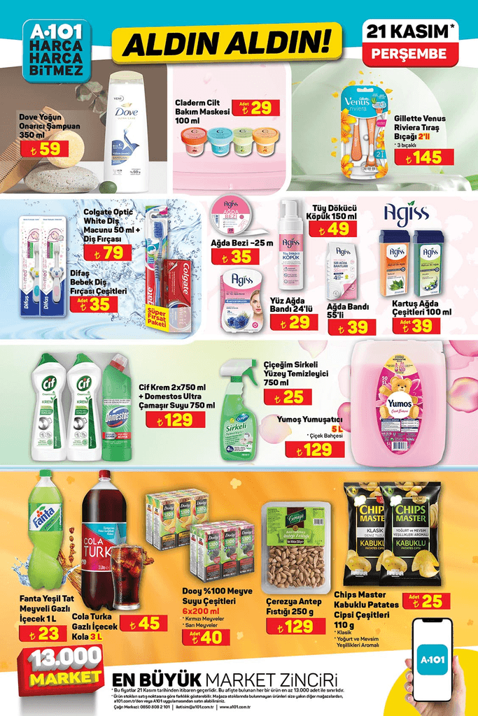 A101 AKTÜEL 21 KASIM 2024 KATALOG İNDİRİMLERİ: Bu hafta Perşembe Aldın Aldın A101 aktüel kataloğu indirimli ürün kampanyaları