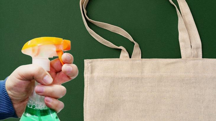 Bez çantaları yıkarken yapılan hata Önce etikete bakın, lekeye karşı tuz şart