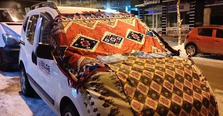 Bir kent iki gün üst üste Türkiye’nin en soğuk ili oldu Şelale dondu, arabalar...
